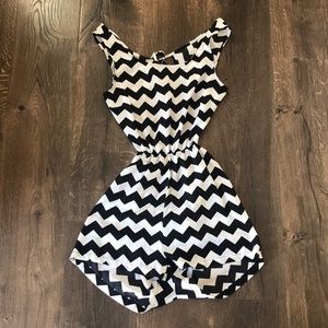Chevron romper